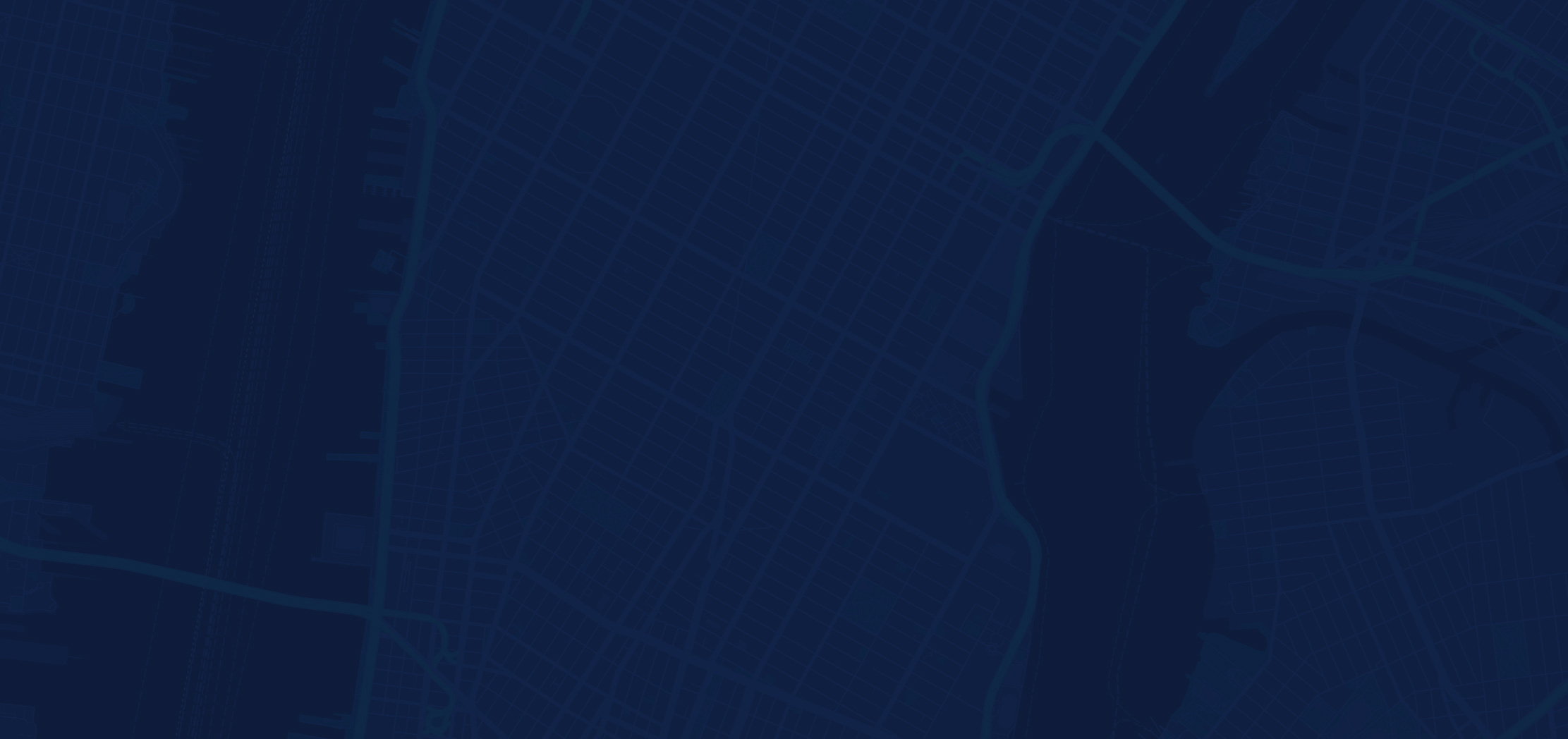 Dark blue New York map